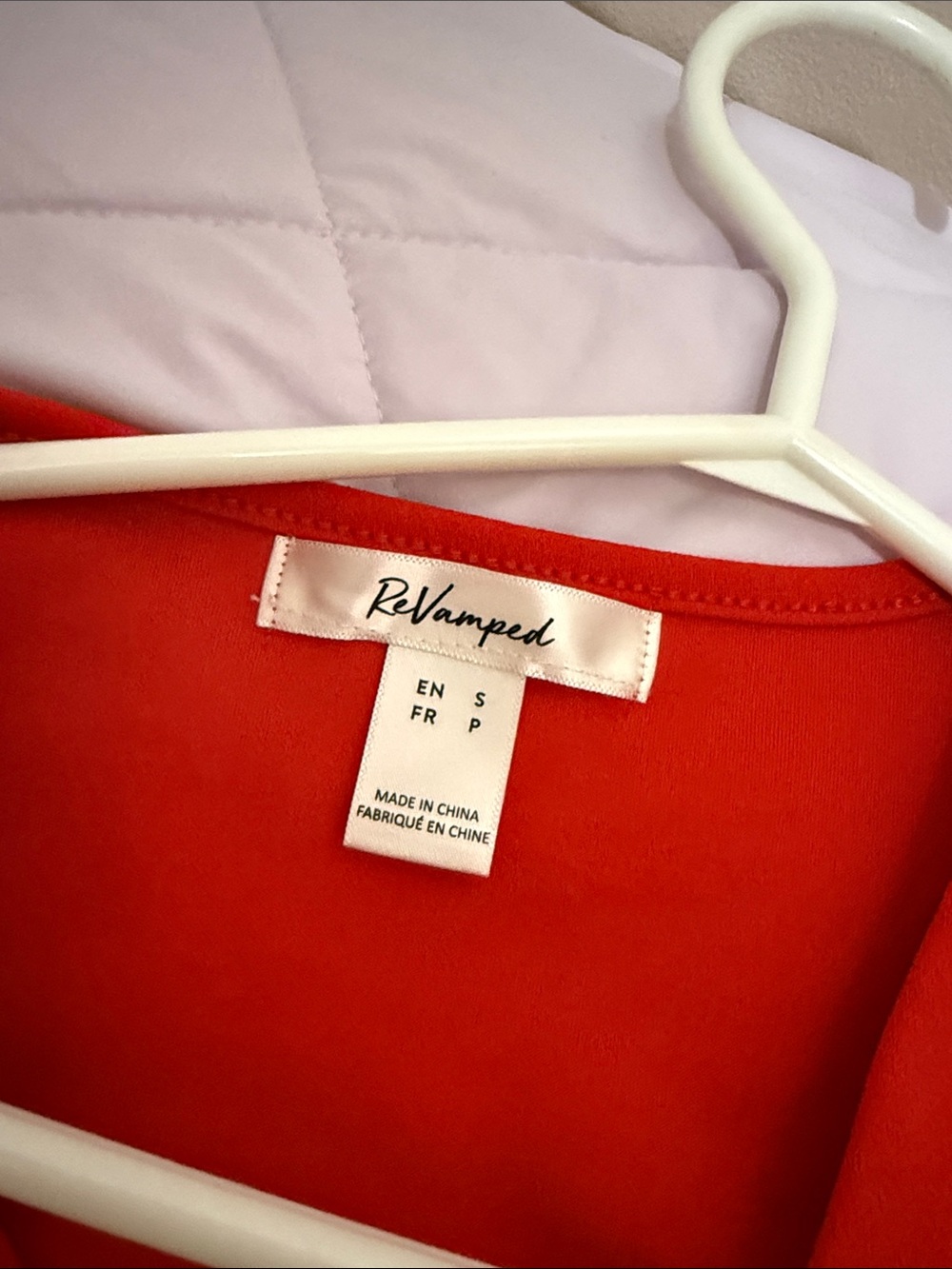 Revamped Bold Red High-Low Ruffle Dress - Picture 4 of 4